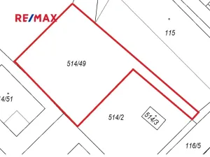 Prodej pozemku pro bydlení, Tuchlovice, 800 m2