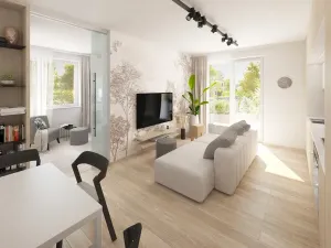 Prodej bytu 2+kk, Milovice, Topolová, 44 m2
