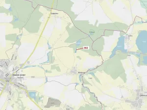 Dražba lesa, Trhové Sviny, 2498 m2