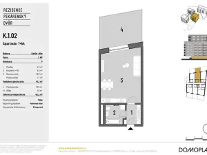 Prodej bytu 1+kk, Brno, Bratislavská, 41 m2