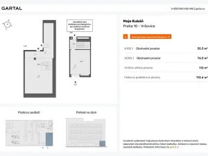 Prodej obchodního prostoru, Praha - Vršovice, Kubánské náměstí, 112 m2
