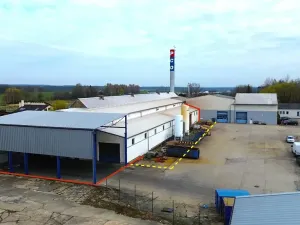 Pronájem skladu, Lišov, Hůrecká, 1768 m2