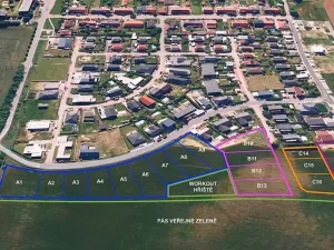 Prodej pozemku pro bydlení, Hrušovany u Brna, Pod Střediskem, 988 m2