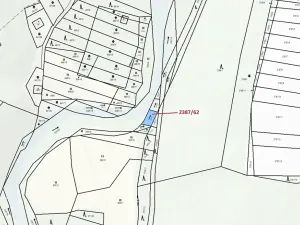 Dražba pozemku, Ivančice, 88 m2