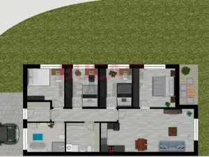 Prodej rodinného domu, Roudné, Boršovská, 130 m2