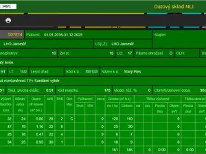 Prodej lesa, Jaroměř, 19276 m2