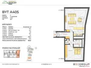 Prodej bytu 2+kk, Praha - Michle, Michelská, 99 m2
