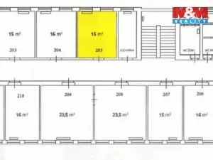 Pronájem kanceláře, Plzeň - Lobzy, Republikánská, 15 m2