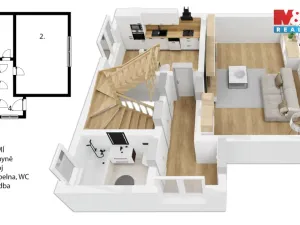 Prodej rodinného domu, Nový Bydžov, Lidická, 79 m2