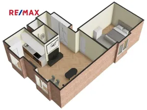 Prodej bytu 2+kk, Praha - Vršovice, Bělocerkevská, 52 m2