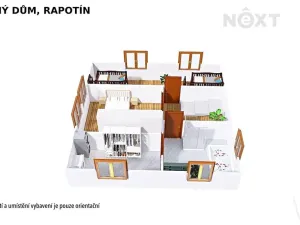 Pronájem rodinného domu, Rapotín, Jesenická, 177 m2