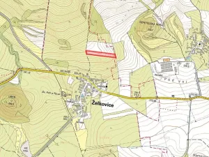 Prodej pole, Želkovice, 7043 m2
