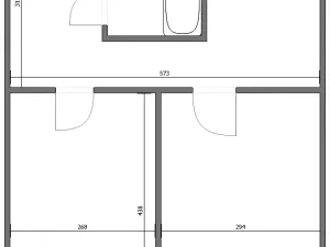 Pronájem bytu 2+kk, Praha - Záběhlice, Přespolní, 43 m2