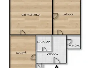 Prodej bytu 2+1, Hradec Králové, Pospíšilova, 69 m2