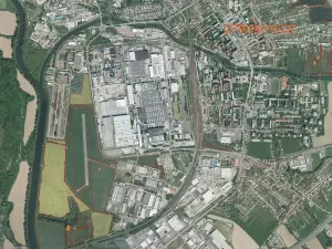 Dražba pozemku, Otrokovice, 810 m2