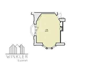 Pronájem kanceláře, Brno, Sukova, 53 m2