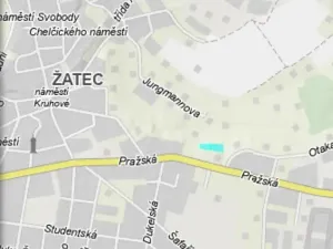 Prodej zahrady, Žatec, Pražská, 2070 m2