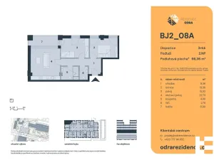 Prodej bytu 3+kk, Praha - Bohnice, Lodžská, 67 m2