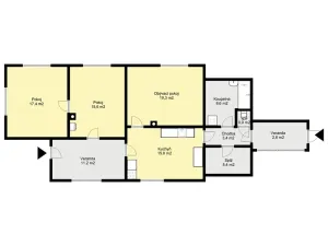 Prodej rodinného domu, Křesetice, 99 m2