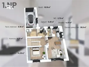 Prodej rodinného domu, Veltruby, K zastávce, 152 m2