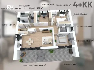 Prodej rodinného domu, Veltruby, 146 m2