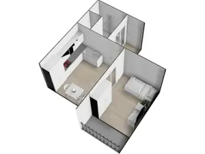 Prodej bytu 1+1, Brno, Prokofjevova, 36 m2