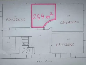 Pronájem kanceláře, Smržovka, Na Kopečku, 20 m2