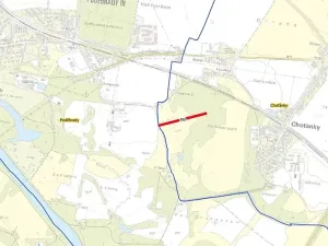 Prodej pozemku, Choťánky, 3021 m2