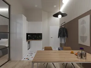 Prodej bytu 2+kk, Praha - Holešovice, Veletržní, 43 m2