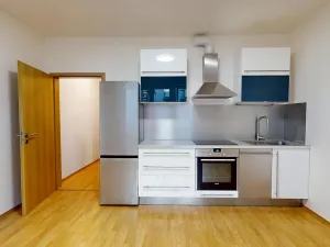 Pronájem bytu 1+kk, Praha - Kyje, Pelušková, 27 m2