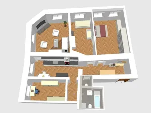 Prodej bytu 4+1, Brno, Husovická, 106 m2