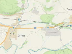 Pronájem skladu, Čestice, 888 m2