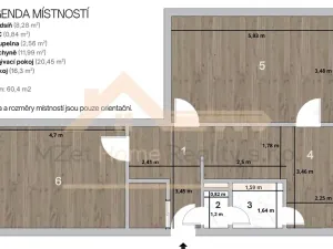 Prodej bytu 2+1, Praha - Hostivař, Gercenova, 60 m2