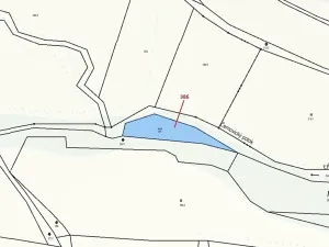 Dražba pozemku, Psárov, 953 m2