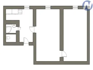 Pronájem bytu 2+1, Písek, Žižkova třída, 47 m2
