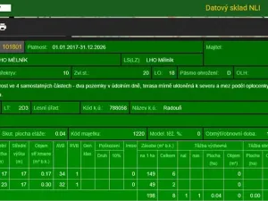 Prodej lesa, Mělnické Vtelno, 4059 m2