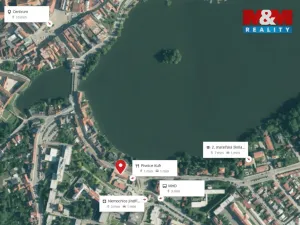 Pronájem bytu 1+1, Jindřichův Hradec - Jindřichův Hradec III, Vídeňská, 56 m2