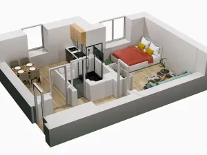 Prodej bytu 1+1, Praha - Vršovice, Košická, 37 m2