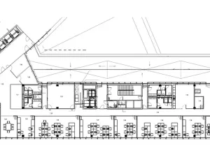 Pronájem kanceláře, Praha - Nusle, Pikrtova, 860 m2