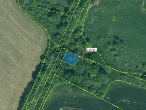 Dražba pozemku, Chvalovice, 177 m2