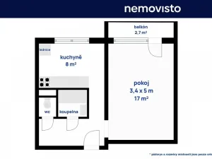 Pronájem bytu 1+1, Ostrava, Bohumínská, 35 m2