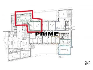 Pronájem kanceláře, Praha - Nové Město, Klimentská, 78 m2