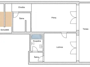 Prodej atypického bytu, Praha - Karlín, Šaldova, 194 m2