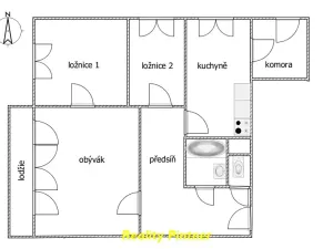 Prodej bytu 3+1, Plzeň, Strážnická, 70 m2