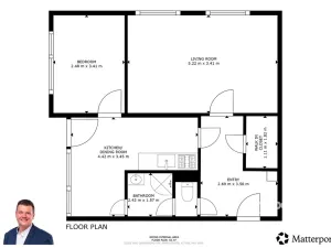 Prodej bytu 2+1, Ústí nad Labem - Střekov, Kamenná, 50 m2