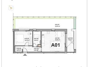 Prodej bytu 2+kk, Olomouc, Leopolda Pospíšila, 49 m2