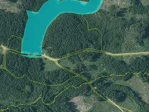 Prodej rybníku, Nová Bystřice - Klenová, 45469 m2