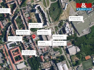 Pronájem bytu 2+kk, Brno - Ponava, U Červeného mlýna, 56 m2