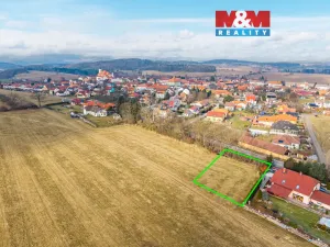 Prodej pozemku pro bydlení, Krásná Hora nad Vltavou, 1233 m2