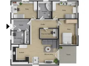 Prodej rodinného domu, Albrechtice, Sušská, 98 m2